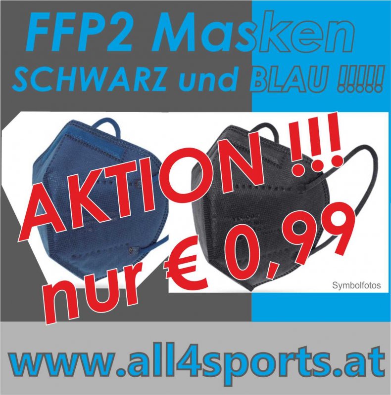 FFP2 Maske BLAU CE zertifiziert